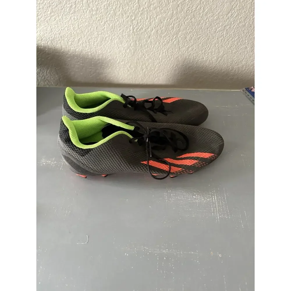 Adidas X Speed Soccer Cleats Black Red Green FG Mens Size 8.5 GW8499